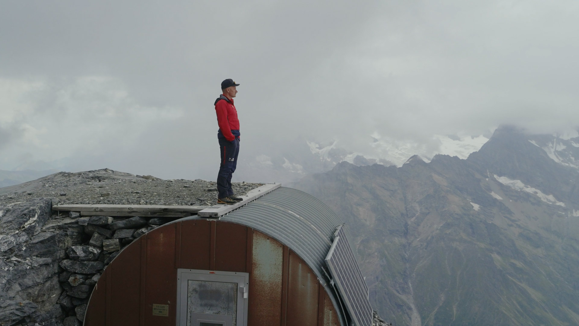 Standbild aus der Branded Documentary - Sandro Alpinice am Berg - Grindelwald